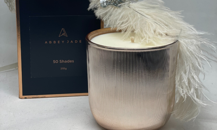 50 Shades Rose Gold Candle
